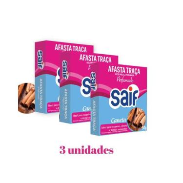Imagem de Kit 3 Afasta Traça e Mofo Perfumado Ideal para Roupeiros, Closets, Arm