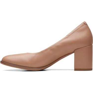 Imagem de Clarks Freva55 Court Tênis feminino de salto alto, Praline Le, 11