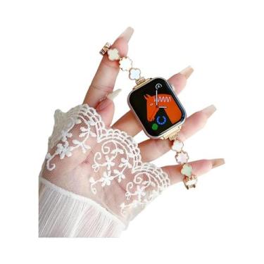Imagem de Pulseira Slim De Aço Inoxidável Para Apple Watch Série 10 9 8 7 6 5 4 