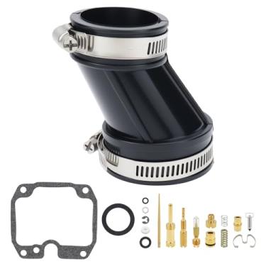 Imagem de Kit de reparo de carburador de carburador, bota de tubo de duto de entrada de ar para Bayou 220 KLF 220 1988-2002