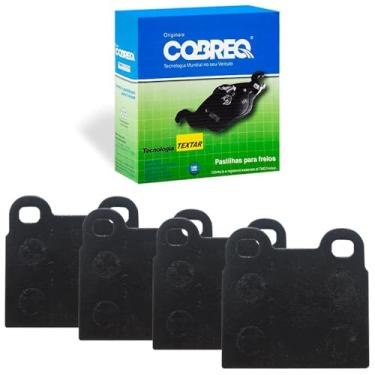 Imagem de Kit Pastilha Freio Gol G1 G2 Parati Saveiro Voyage Teves