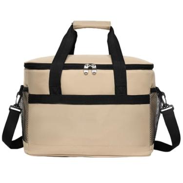 Imagem de térmica térmica | para freezer portátil à prova de vazamento, leve e de grande capacidade, recipiente de alimentos resistente para compras, acampamento, pescaria