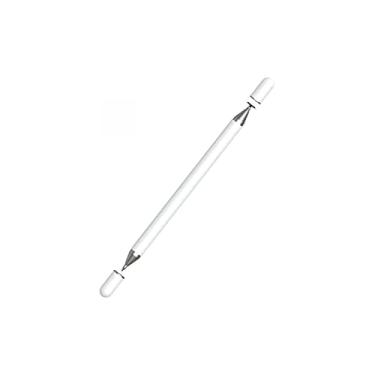 Imagem de WIWU - Caneta Stylus passiva 2 em 1 com capa magnética, branca