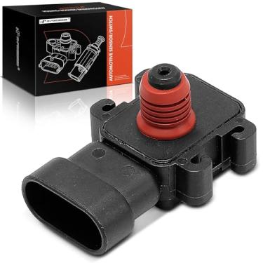 Imagem de A-Premium Sensor de pressão do coletor (MAP) [3 pinos] compatível com Chevrolet Impala 2004-2005, Cobalt 2005-2007 e Buick Regal 2004 e Cadillac STS 2006, XLR 2006 e Pontiac Grand Prix e Saturn Ion