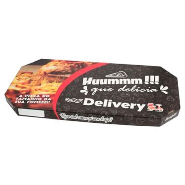 Imagem de Trem Embalagem Oitavada Para Pizza, Offset/Fotográfica, 50 Unidades