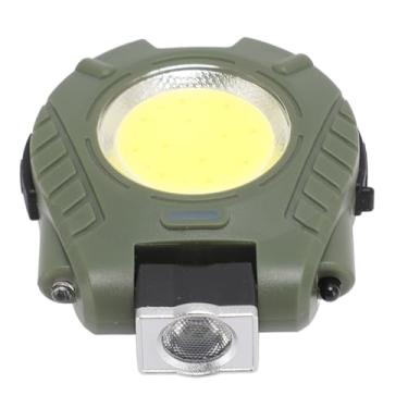 Imagem de aqxreight Lanternas Pequenas COB Com Base Magnética 500 Lm 5W 500mAh IPX5 Chaveiro COB Verde Luz de Trabalho para Reparos de Pesca de Emergência Ajusta Seu Brilho Tornando a Escuridão Mini