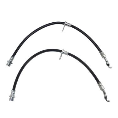 Imagem de TRQ Conjunto de mangueira de freio compatível com Lexus RX300 2001-2003 Toyota Highlander 1999-2003