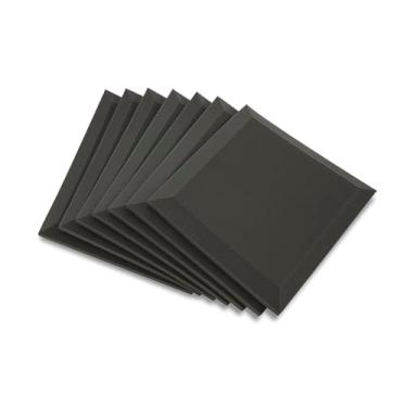 Imagem de Kit 10 Placas Espumas Acústicas Lisas 30x30cmX2cm