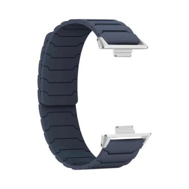 Imagem de Pulseira Magnética De Silicone Para Xiaomi MiBand 8 pro 9 pro Redmi Wa