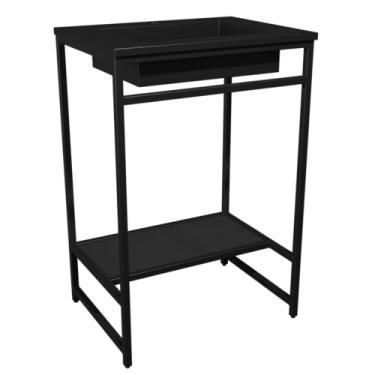 Imagem de Gabinete para Banheiro Iron Black 60cmx45cm Preto Fosco