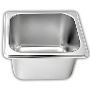 Imagem de Cuba em Aço Inox Gastronômica 1/6 Para Servir Buffets Rechauds Self Se