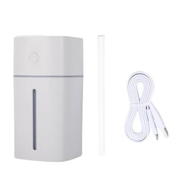 Imagem de Zerodis Mini Umidificador, Umidificador Pequeno de Névoa Fria de 350 Ml Com Luz Noturna, de Mesa Pessoal USB para Viagens de Carro No Quarto, 2 Modos de Névoa, Design de