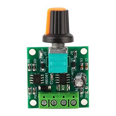 Imagem de DC Motor Speed Controller PWM Regulator 1.8 12V 2A Low Voltage Electric Motor Speed Governor with Potentiometer for Car Wiper Exhaust Fan DIY Projects