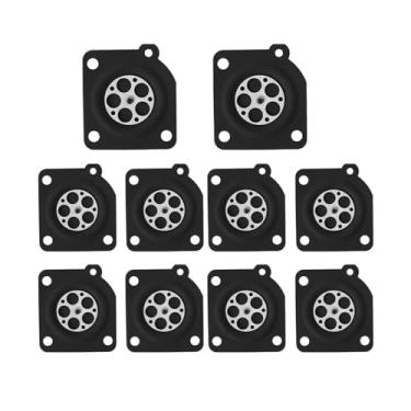 Imagem de Kit de reparo de carburador de 10 peças para substituição de diafragma de junta Zama Echo motosserra cortador de escova cortador de escova agulha C1U A015010