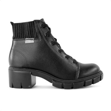 Imagem de Bota Moleca Cano Curto Tratorada Feminina