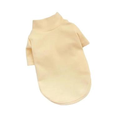 Imagem de Moletom Quente E Grosso De Veludo Dupla Face Para Cães, Cor Sólida, Go