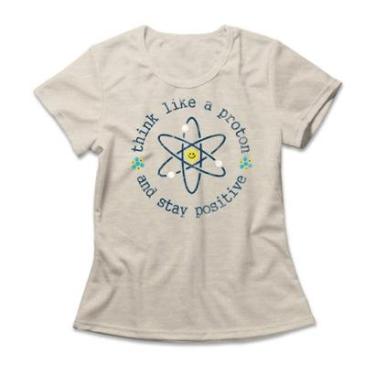 Imagem de Camiseta Studio Geek Think Like A Proton Feminino-Feminino