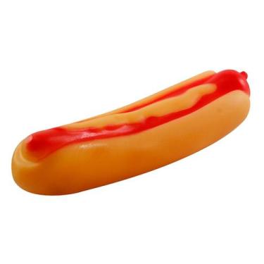 Imagem de Brinquedo Mordedor Para Cachorro Tipo Hot Dog Com 6 Unidades - Elo