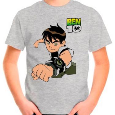 Imagem de Camiseta Desenho BEN10 Moda Infantil Roupa Criança 05, Modelo 10, 6