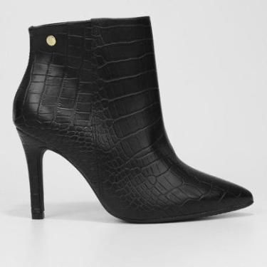 Imagem de Bota Vizzano Matelassê Cano Curto Feminina-Feminino