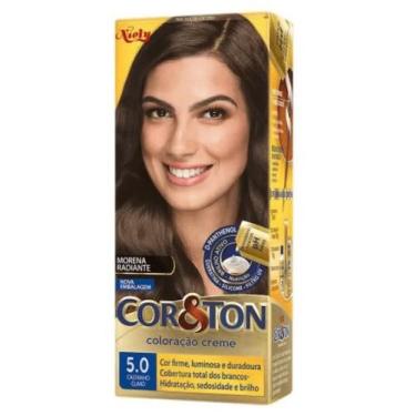 Imagem de Tintura Cor&Ton Niely Castanho Claro 5.0