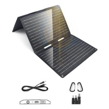 Imagem de Cargador Solar Portátil Wagnation 30W para Teléfono/Energía