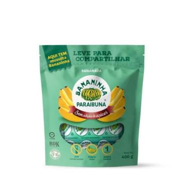 Imagem de Doce de Banana Paraibuna 400g  Bananinha Sem Açúcar, Natural, Saudável