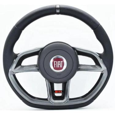 Imagem de Volante Esportivo Gti Grafite Para Palio Fire - Fiat