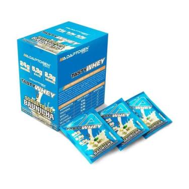 Imagem de Packet Tasty Whey caixa 12 saches - Adaptogen Science, Sorvete de Baun