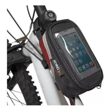 Imagem de Bolsa Com Porta Acessórios Para Bike Atrio Impermeável 0,6L-Unissex