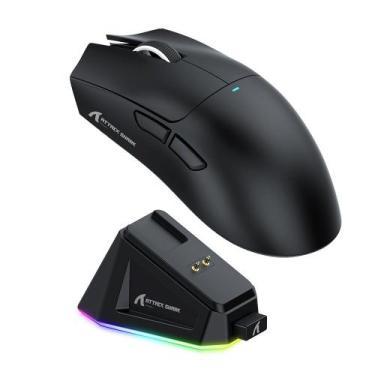 Imagem de Mouse Gamer sem Fio Attack Shark X11 com Base de Carregamento Magnétic