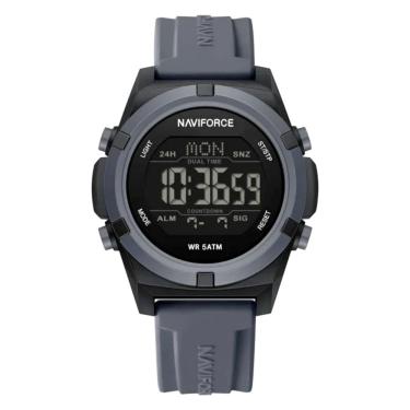 Imagem de Relógio Masculino LCD Duplo Esportivo 5ATM à Prova D`água