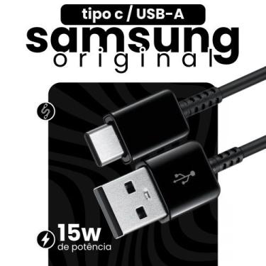Imagem de Cabo Samsung Original Turbo Tipo C A04s A04 A04E A14 A24 A34 A54, Pret