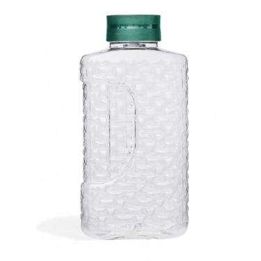 Imagem de Jarra Garrafa de Geladeira Tampa Efeito Cascata 1,95L Plástico Livre de BPA para Água e Sucos Verde