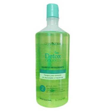 Imagem de Shampoo Revigorante Detox - Grankéra Profissional - 1 Litro, 1kg