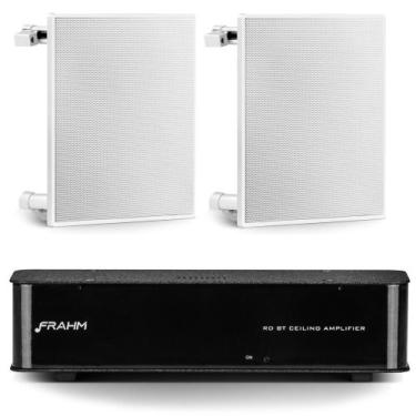 Imagem de COMP Kit Amplificador Receiver para Som Ambiente RD BT 5.0 + 2 Arandel