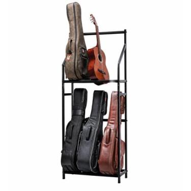 Imagem de Estante, Suporte, Rack Vertical p/ Case, Semi-Case, Bag p/ Violão, Gui