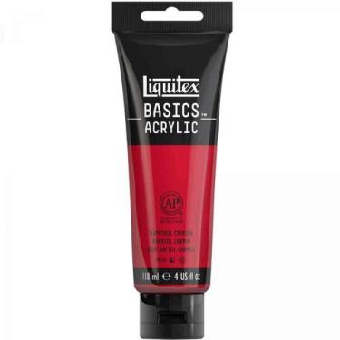 Imagem de Tinta Acrilica Liquitex Basics 118ml 292 Naphthol Crimson