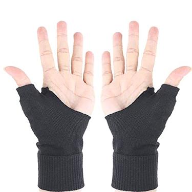 Imagem de 1 par de suporte de pulso de polegar cinta de mão envoltório protetor de polegar para artrite tendinite alívio da dor(D)