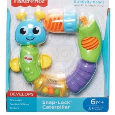 Imagem de Brinquedo Centopéia Encaixa E Puxa Fisher Price - 8350