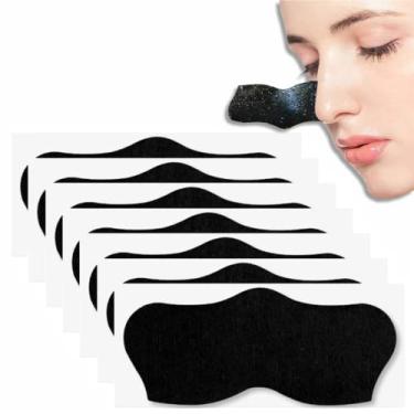 Imagem de 48 Unidades Máscara Adesivo Removedor de Cravos a Base de Carvão de Bambu Limpeza Profunda dos Poros