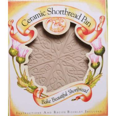 Imagem de Brown Bag Panela de biscoito de nó celta com design de shortbread, 28 x 23 cm