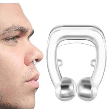 Imagem de Clip Nasal Anti Ronco Imã Respire Melhor Sono Apneia Nariz