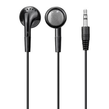 Imagem de FONE DE OUVIDO CLASSIC PRETO EARBUDS COM FIO E MICROFONE LETRON