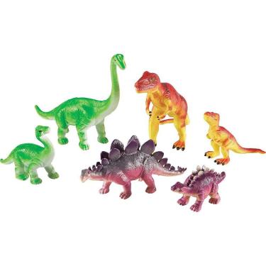 Imagem de Dinossauros Jumbo I Mamães e Bebês I 6 Animais