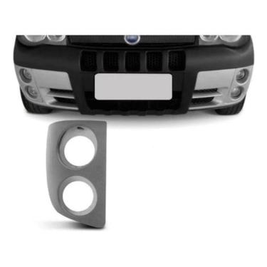 Imagem de Moldura Grade Parachoque Farol Milha Palio Strada