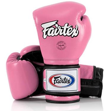 Imagem de Fairtex BGV9 Muay Thai para boxeadores e treinadores profissionais | Luva estilo mexicano para rebatedores duros | Luvas de MMA para artes marciais | Luvas de boxe leves e absorventes de choque de