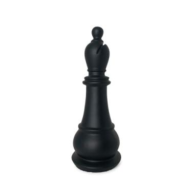 Imagem de Peça Decorativa de Xadrez Bispo Cor Preta