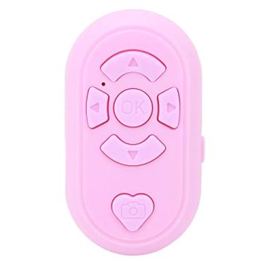 Imagem de Tiktok Controle remoto Bluetooth, mãos livres TIK Tok controle de rolagem virador de página, obturador de leitura de vídeo, controle remoto de selfie, controle Tiktok de 10 metros para telefones