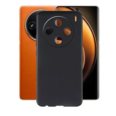 Imagem de AQGGIIXY Capa de telefone para Vivo X100 Pro V2324A, V2309 (6,7 polegadas), capa protetora ultrafina de TPU macio à prova de choque, antiarranhões X capa de silicone antiderrapante para Vivo X100 Pro